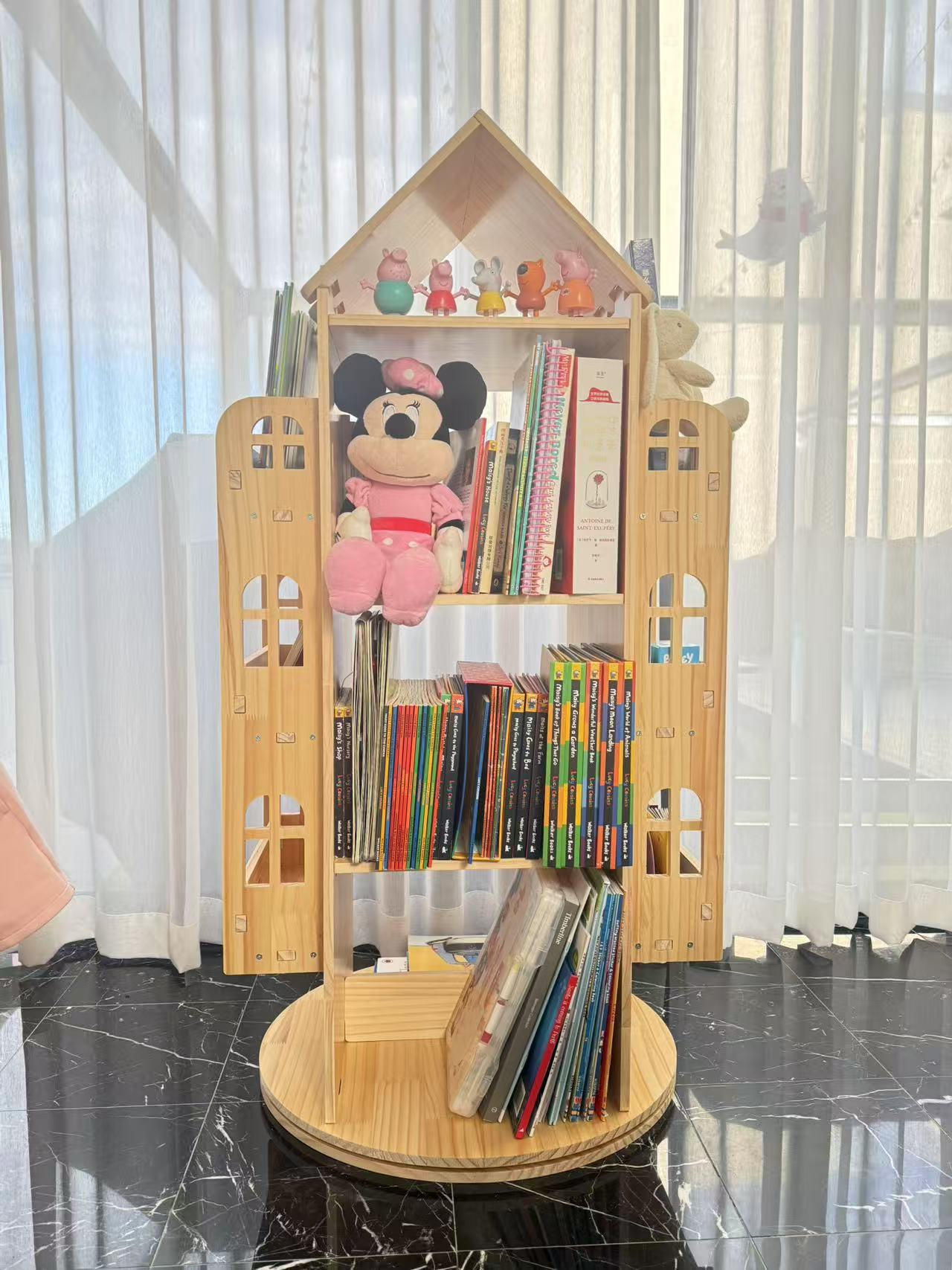 Revolving Kids Bookshelf