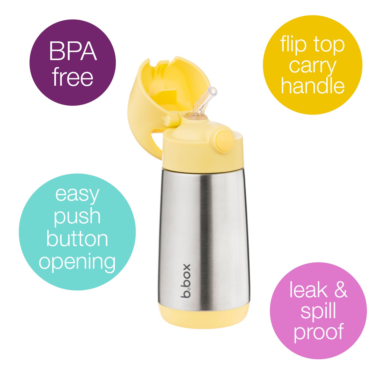 b.box Insulated Drink Bottle 350ml