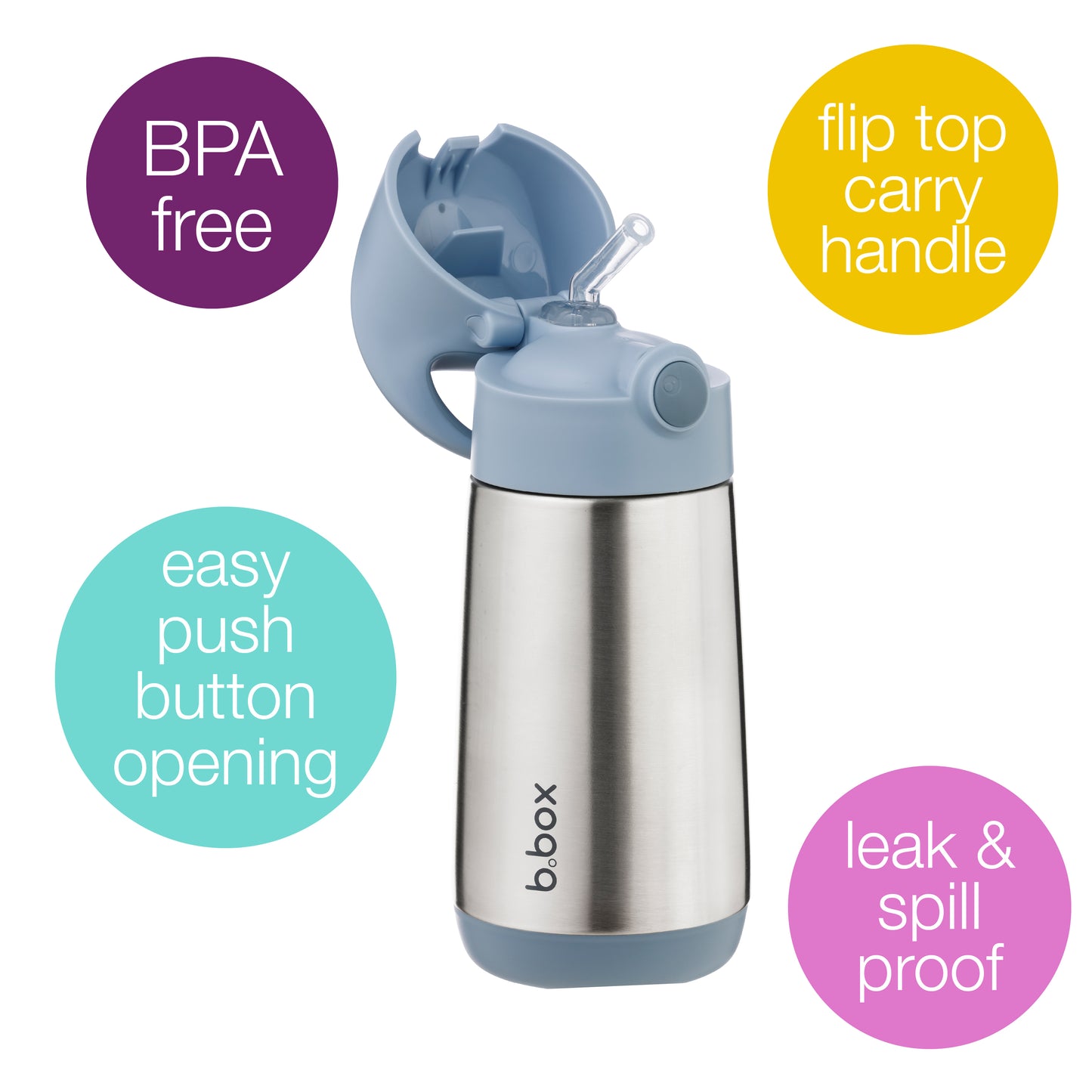 b.box Insulated Drink Bottle 350ml
