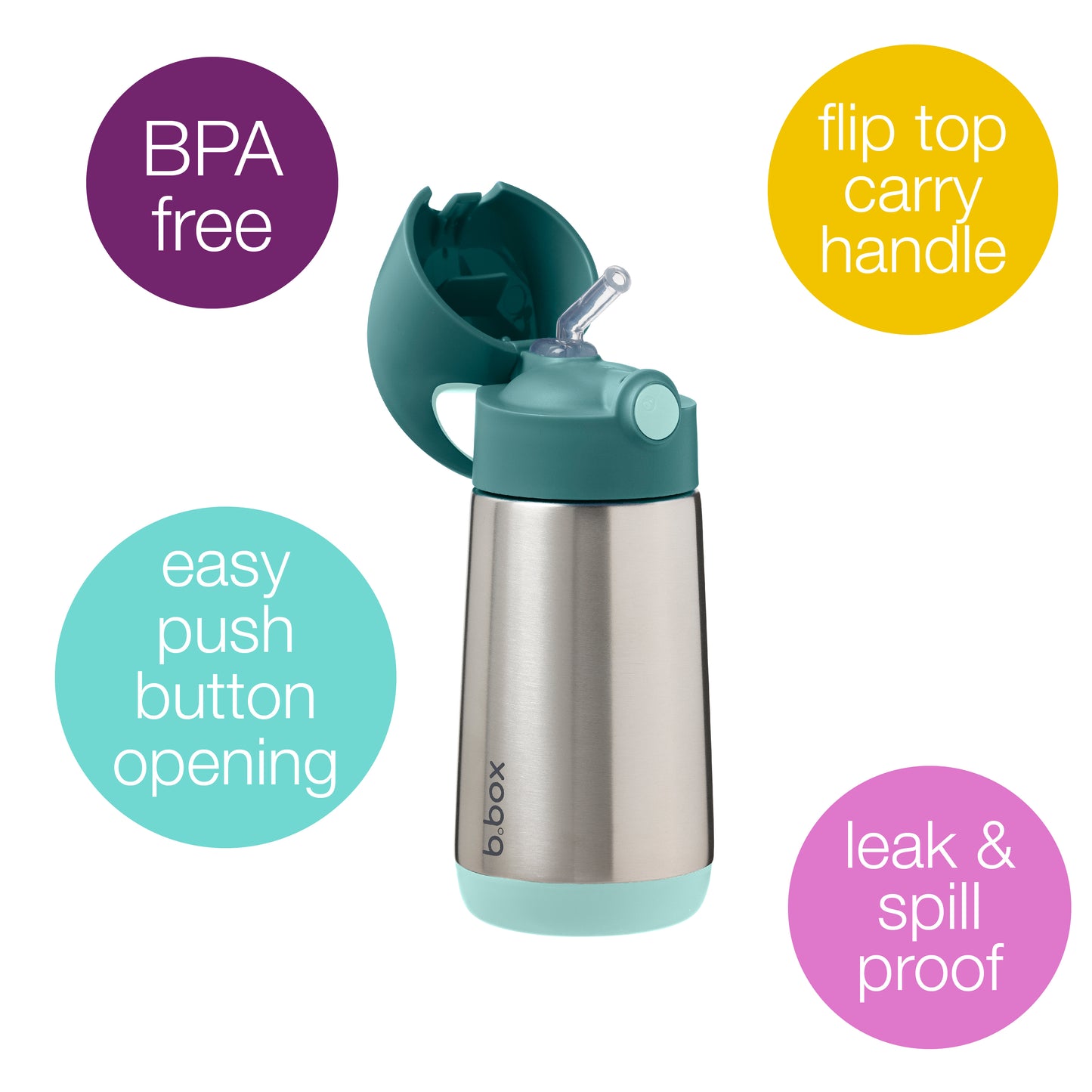 b.box Insulated Drink Bottle 350ml