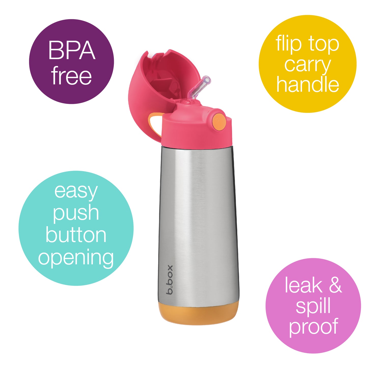 b.box | Insulated Drink Bottle | 500ml