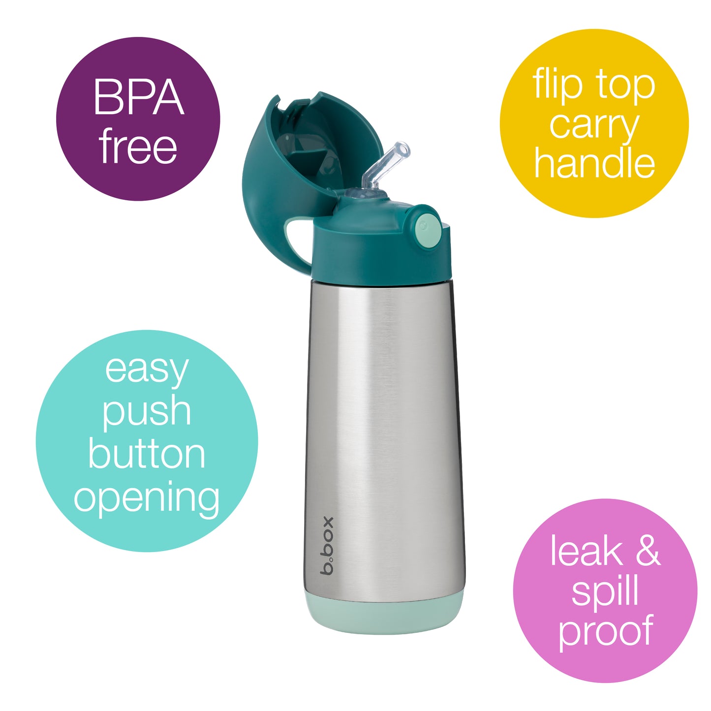 b.box | Insulated Drink Bottle | 500ml