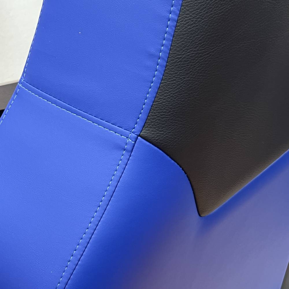 Cool Car Shape Bed For Boys Kid Cartoon Furniture With Guardrail Simulation Design Leather Solid Wood Frame 1.2m Children Bed