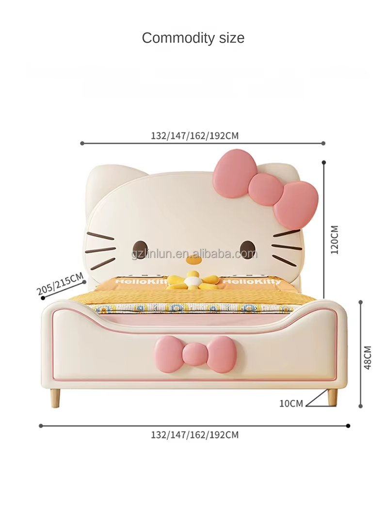 Hello Kitty theme bed