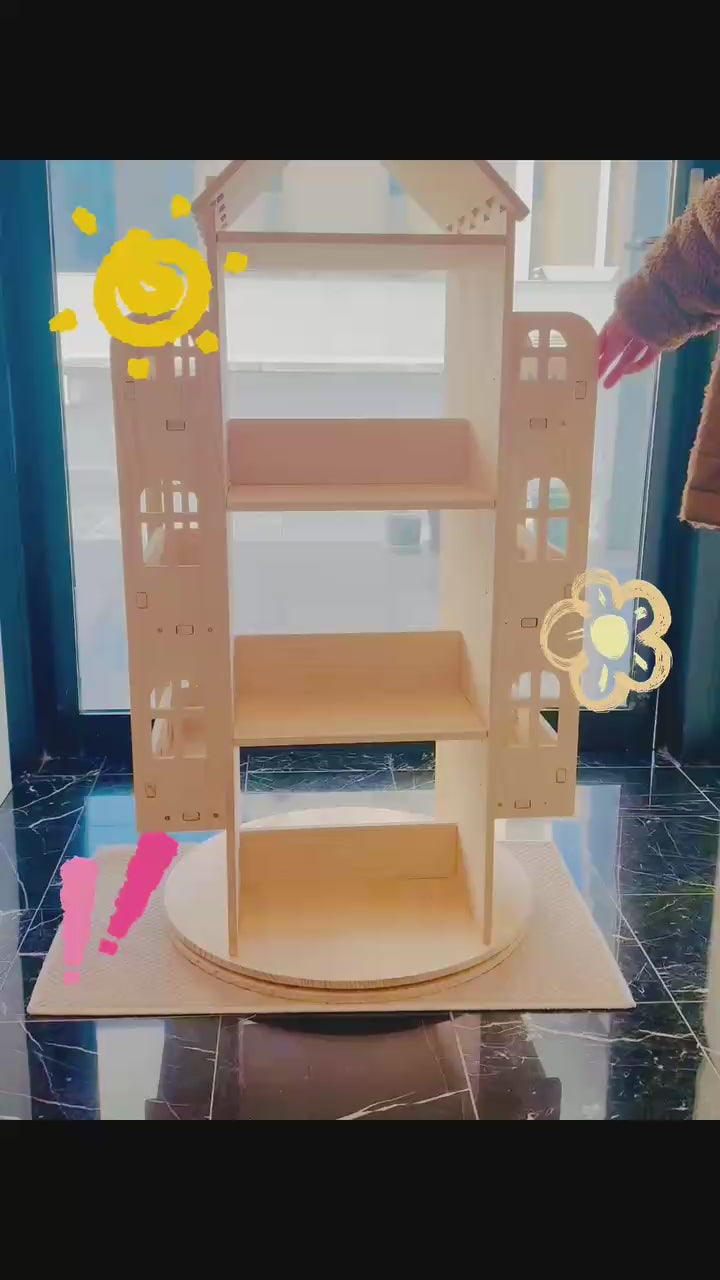 Revolving Kids Bookshelf